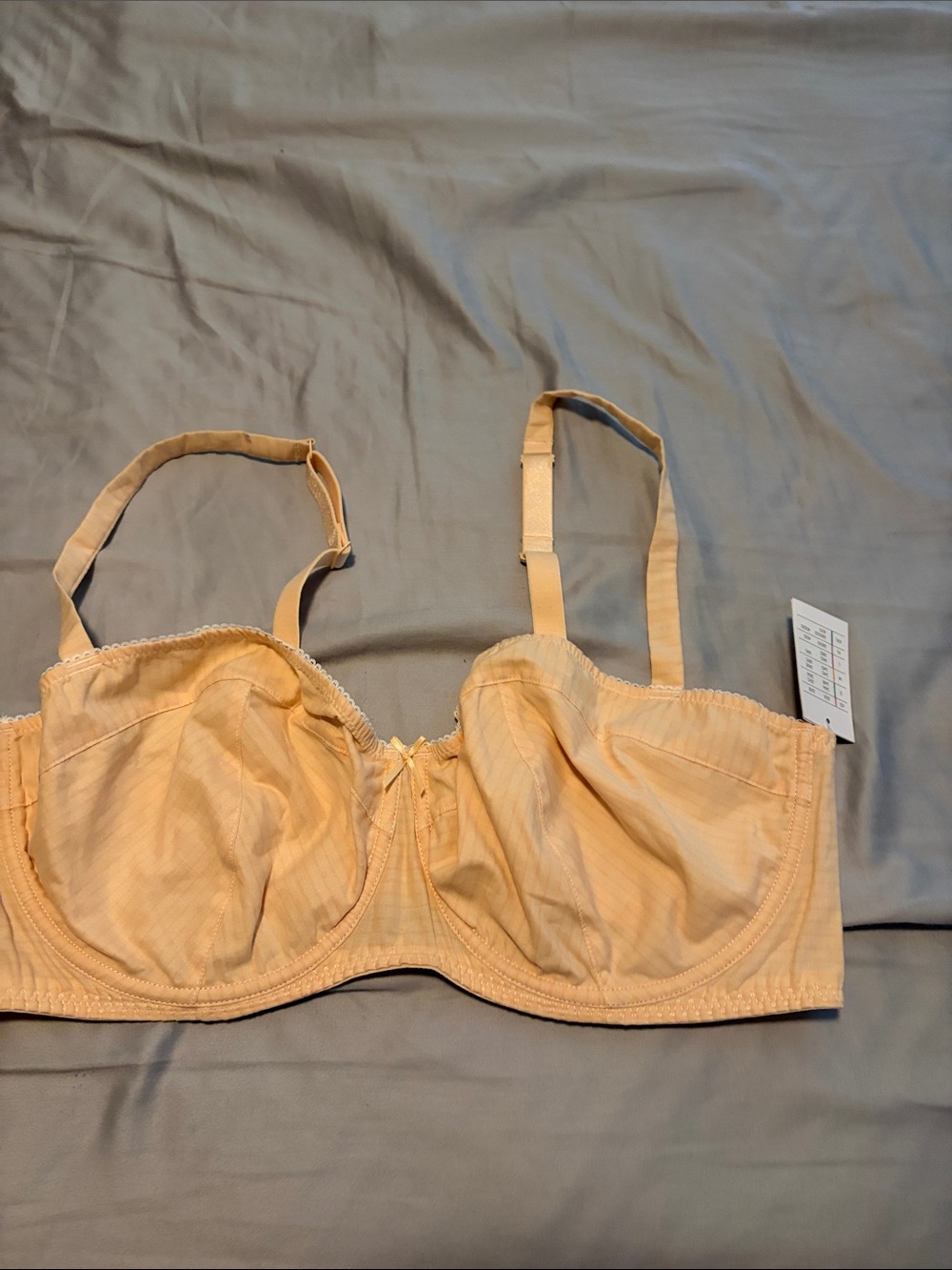 Auden Peach Underwire Bra - Soft Peach Tone
